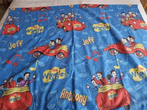 Vintage 90s The Wiggles Big Red Car Single Quilt Cover Doona 3300