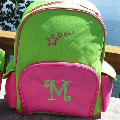 Monogram Backpack Super Cute With The Two Tone Color Available At