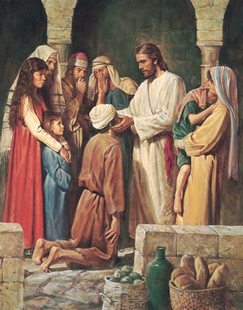 Christ Healing A Blind Man