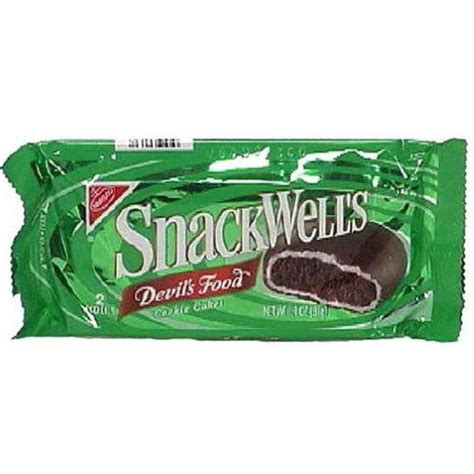 Snackwells Devils Food Cookie Cake 11 Ounce 32 Per Case Walmart