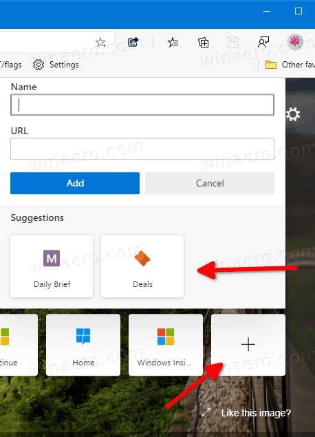 Microsoft Edge Receives Suggestions And Quick Links On New Tab Page