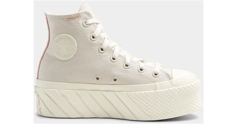 Converse Chuck Taylor All Star Lift 2x Platform Sneakers Women In White