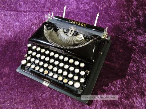 Weiter zu ebay fürth deutschland €39.0 eur alte torpedo koffer schreibmaschine reiseschreibmaschine. Schreibmaschine Typewriter - Torpedo No. 12 - Portable ...
