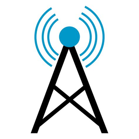 Radio Tower Icon Transparent Background 357496 Free Icons Library