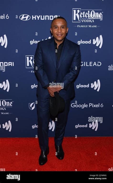 Rashad Robinson Attends 33rd Annual Glaad Media Awards At New York Hilton Midtown On May 6 2022