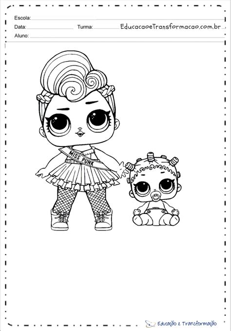 Lol surprise omg fashion dolls. Pin em Desenhos De Lol Para Colorir