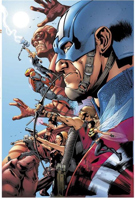 Ultimates Bryan Hitch Ultimate Marvel Comics Superhero Comic