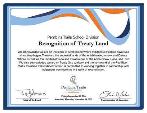 Treaty Land Recognition