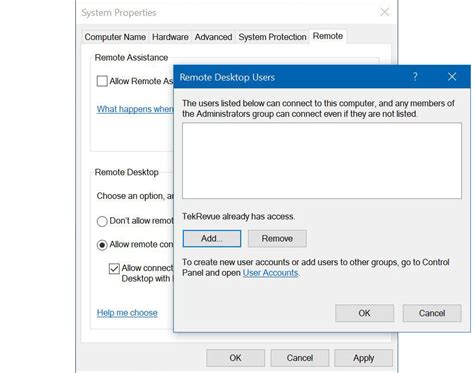 Enable Remote Desktop Access In Windows 10 To Log Into Your Pc From