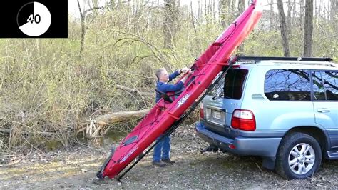 Ez Rec Rack Loading A Kayak In 1 Minute And 15 Seconds Youtube