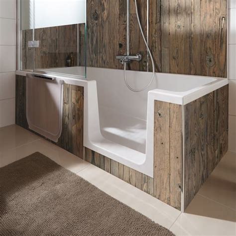 Meist gibt es den passenden duschaufsatz dazu, so dass die. HSK Badewanne mit Tür Dusch-Badewanne 170 x 75 - Design in Bad