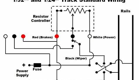 slot car track wiring diagram