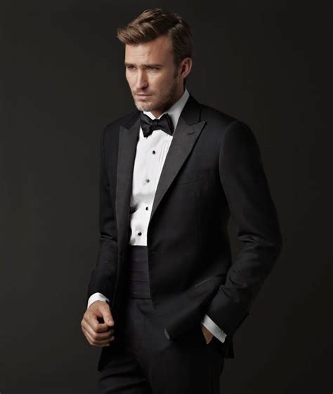 A Man In A Tuxedo And Bow Tie
