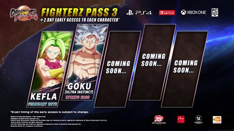 Dragon Ball Fighterz Fighterz Pass 3 Announced Dlc Character Kefla