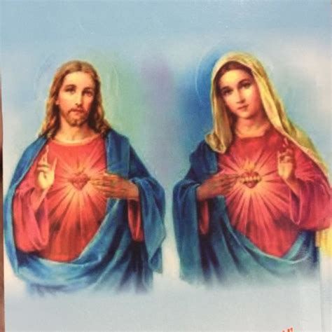 Sagrado Corazon De Jesus Y Maria Renovación De La Consagración De