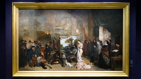 Gustave Courbet The Painter S Studio