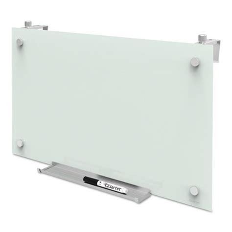 Infinity Magnetic Glass Dry Erase Cubicle Board 18 X 30 White