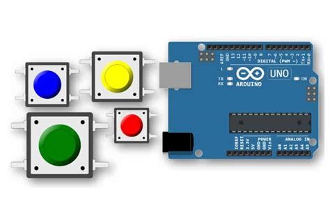 Push Button And Arduino