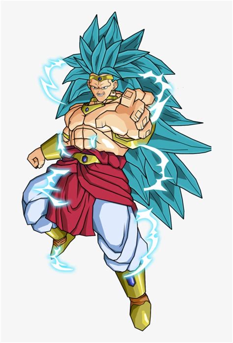 Clipart Freeuse Broly Transparent Blue Hair Controlled Dragon Ball Z