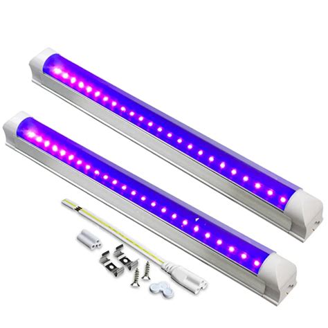 Led Germicidal Ultraviolet T8 Led Lamp 365nm Uv Light Bar Air Fresh
