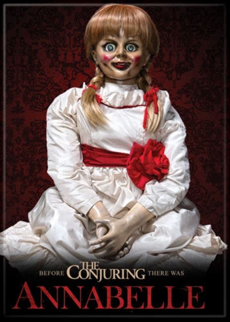Annabelle Horror Movie Advance Poster Image Refrigerator Magnet New