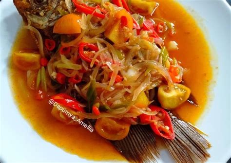 Selain gurita dewasa, bayi gurita juga menjadi menu favorit mereka. Resep Ikan Gurame Saus Padang - Berbagai Gurame Saus Di ...