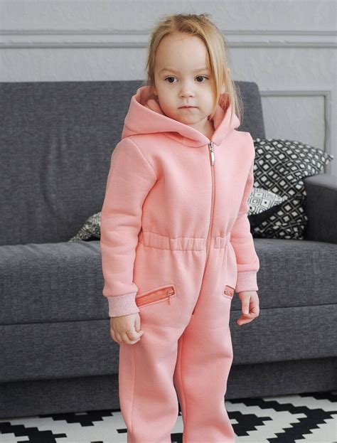 Kids Hooded Zip Up Jumpsuit Sewing Pattern Pdf Sewing Etsy