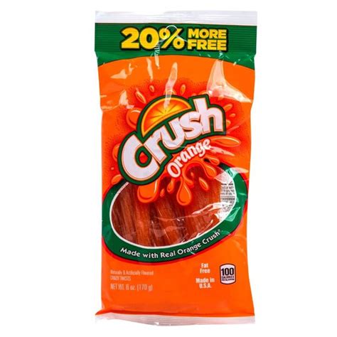 Orange Crush Candy Twists 6 Oz Bonus Bags Orange Crush Candy Crush