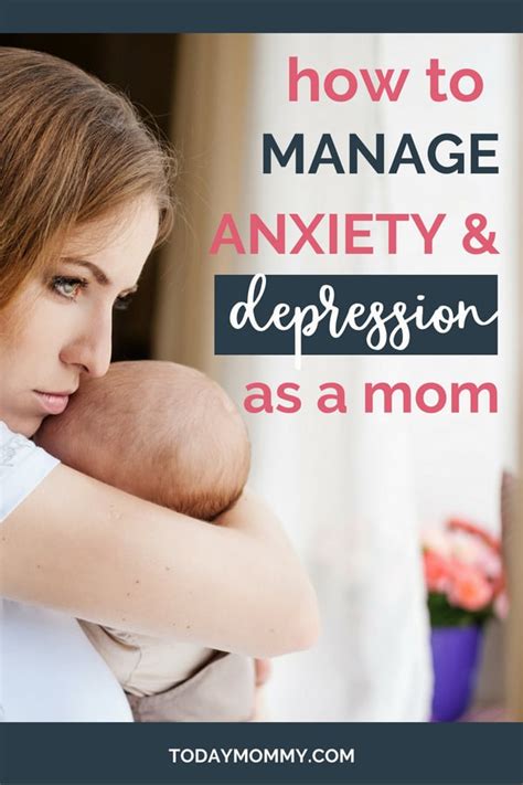How To Manage Motherhood With Anxiety And Depression Today Mommy