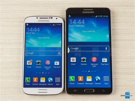 Samsung Galaxy S4 Y Galaxy Note 3 Contar