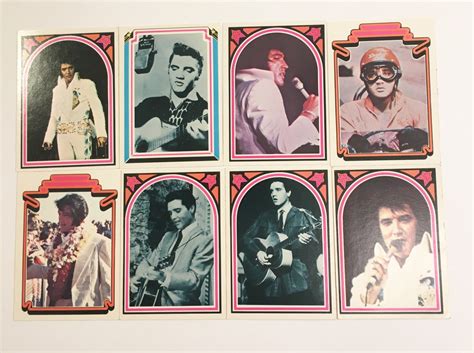 Vintage Elvis Presley Collectors Cards Card Numbers 59 66 Etsy