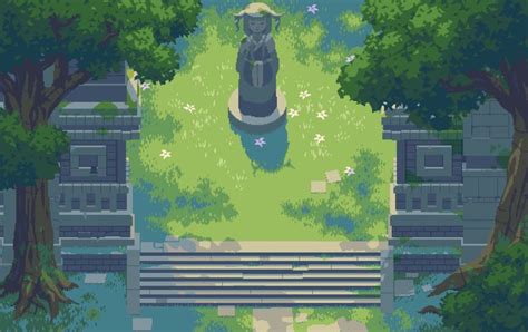Dani On Twitter Pixel Art Landscape Pixel Art Games Pixel Art Design