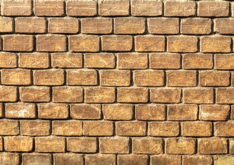 Paper Backgrounds Old Rugged Brick Wall