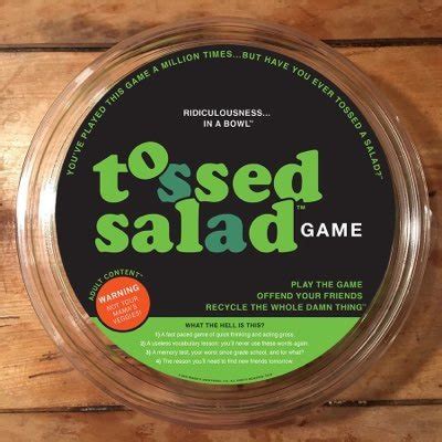 Tossed Salad Game Tossedsaladgame Twitter