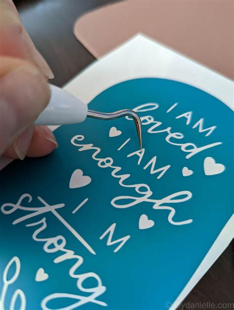 How To Use Permanent Vinyl With Your Cricut Machine Diy Danielle