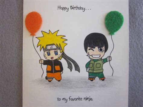 Rinmarugames in this kawaii dress up game, you can design your very own anime birthday card! Naruto Inspired Birthday Card | Cool cards | Pinterest ...