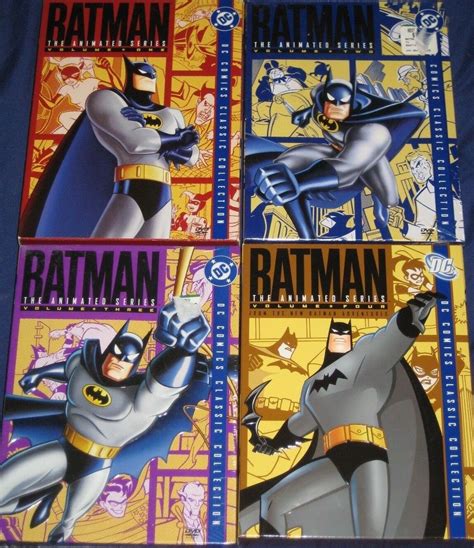 Batman The Animated Series Volume 1 2 3 4 Vol Region 1 DVD 16 Discs