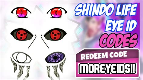 Shinobi Life 2 Eye Id Codes Shindo Life Sharingan And Otosection
