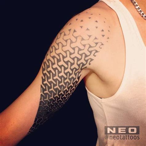 Geometric Tattoos By Swiss Tattoo Artist