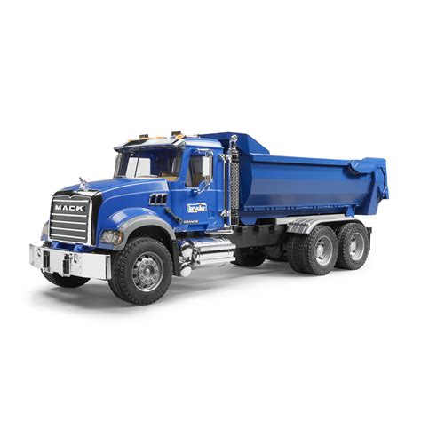 Bruder Toys Boys Mack Granite Halfpipe Dump Truck Cowboys Dump