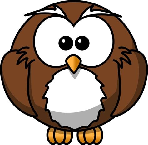 Cartoon Owl Clip Art Free Vector In Open Office Drawing Svg Svg