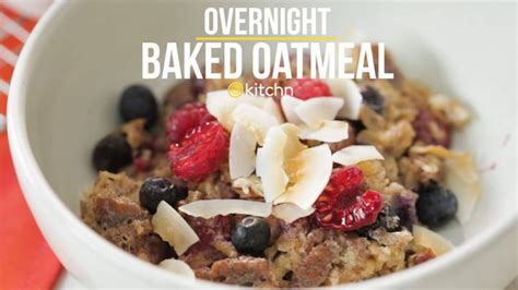 Overnight Baked Oatmeal Kitchn