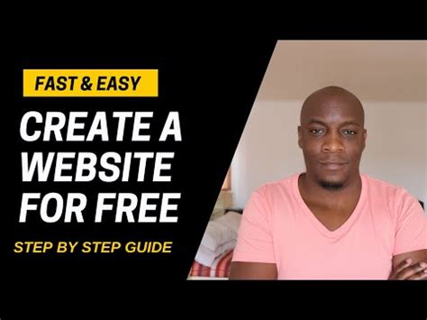 How To Create A Website For Free And Make Money Online - YouTube