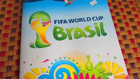 Llenando El Album Oficial Del Mundial Fifa Brasil 2014 Panini 1 Youtube