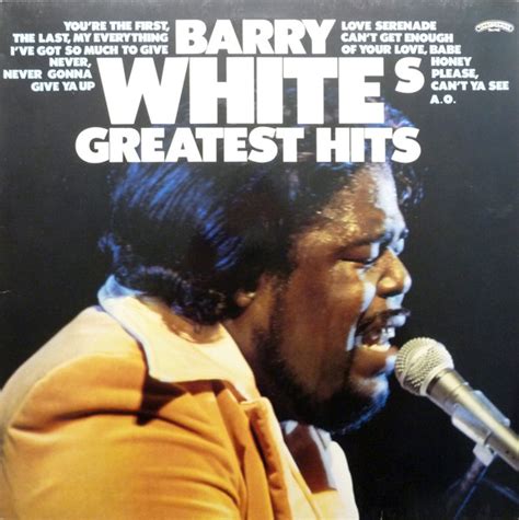 Maybe you would like to learn more about one of these? Barry White - Barry White's Greatest Hits (Vinyl) | Discogs