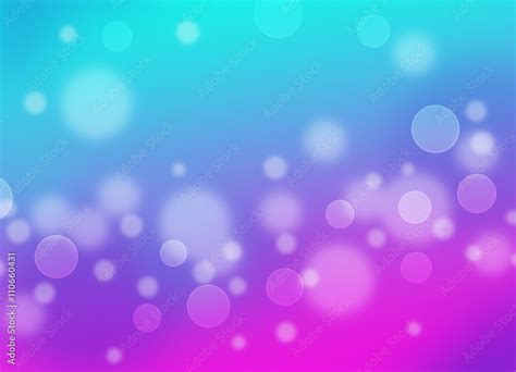 Pink Purple And Blue Starry Glitter Feminine Toned Bokeh Background
