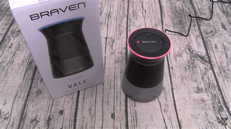 Braven Vale Amazon Alexa Enabled Wifi Bluetooth Speaker Youtube