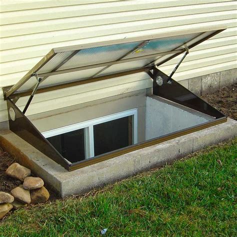 Egress Window Well Covers Lustercraft Plastics