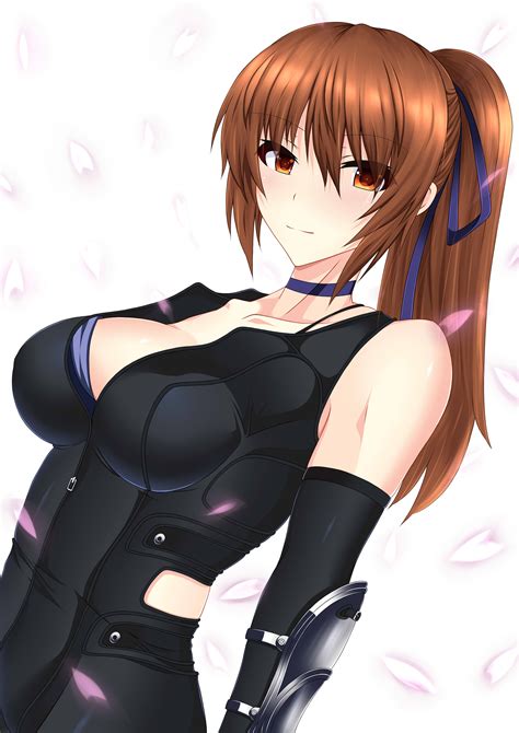 Kasumi Doa Dead Or Alive Tecmo Absurdres Highres 1girl Amber