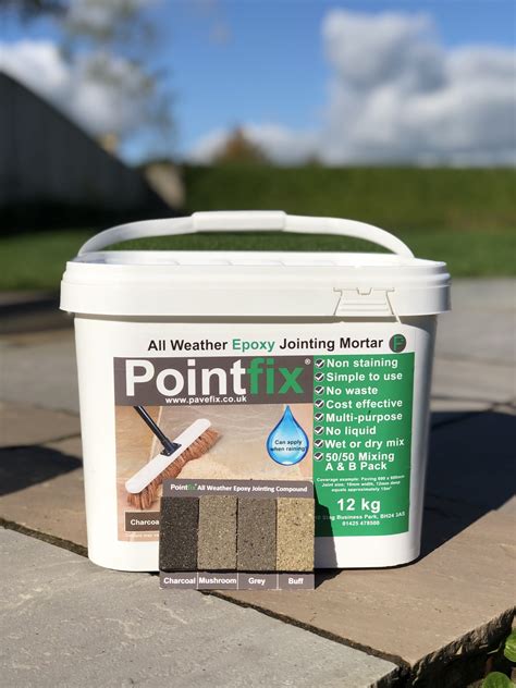 Pointfix Resin Jointing Compound 12kg - Buy Garden Paving | Indian Stone | Porcelain | Granite ...